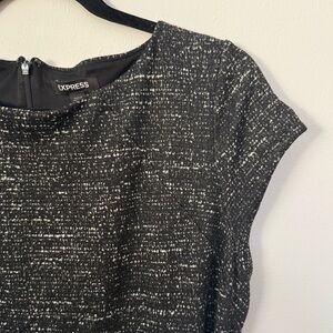Black and Grey Express dress